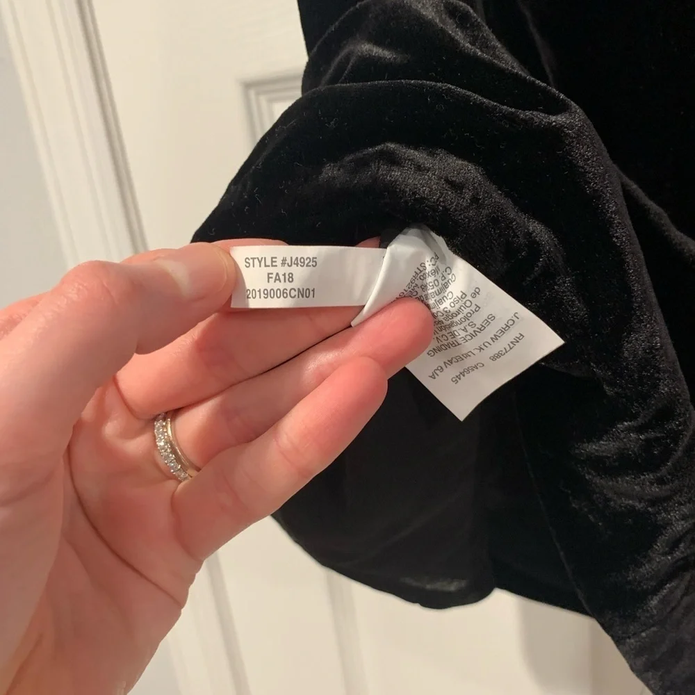 J.Crew Velvet Tank Top
